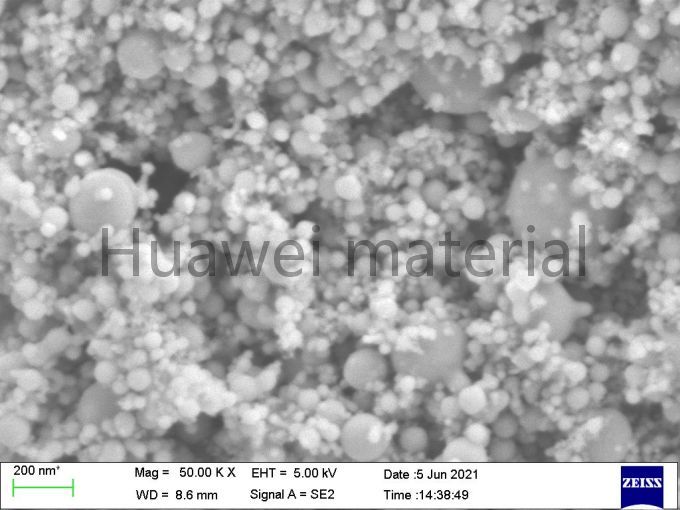 Tungsten powder (Nano-W) TEM